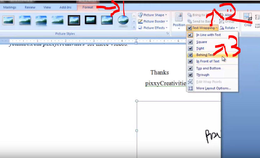 sign documents in Microsoft Word