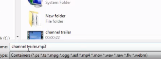 convert video to mp3 with vlc media player